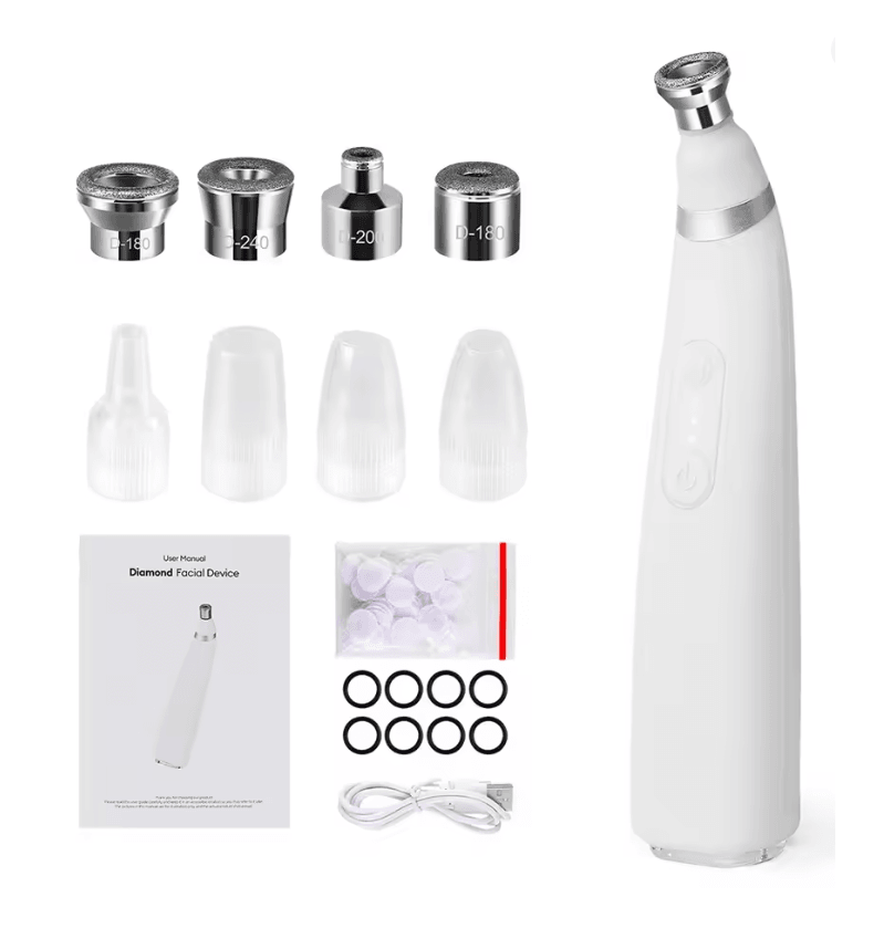 Salon Level Diamond Microdermabrasion Machine For Home Use Facial And Deep Pore Cleaning 2