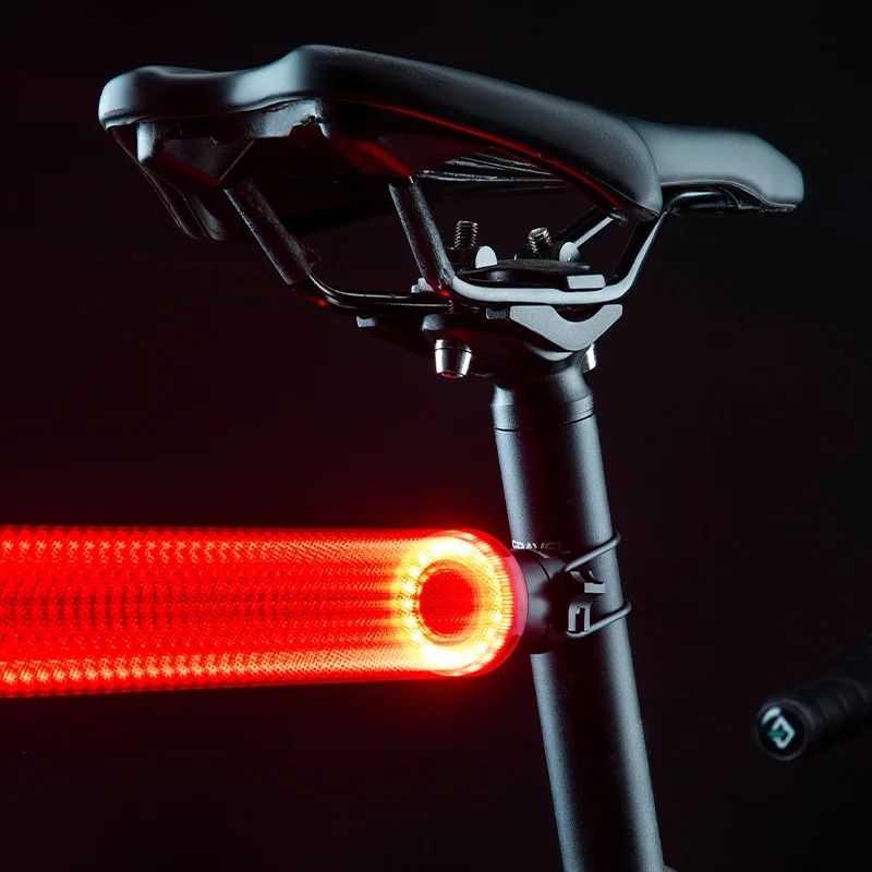 Rockbros Smart Rechargeable Bike Tail Light Waterproof For Night Riding 1