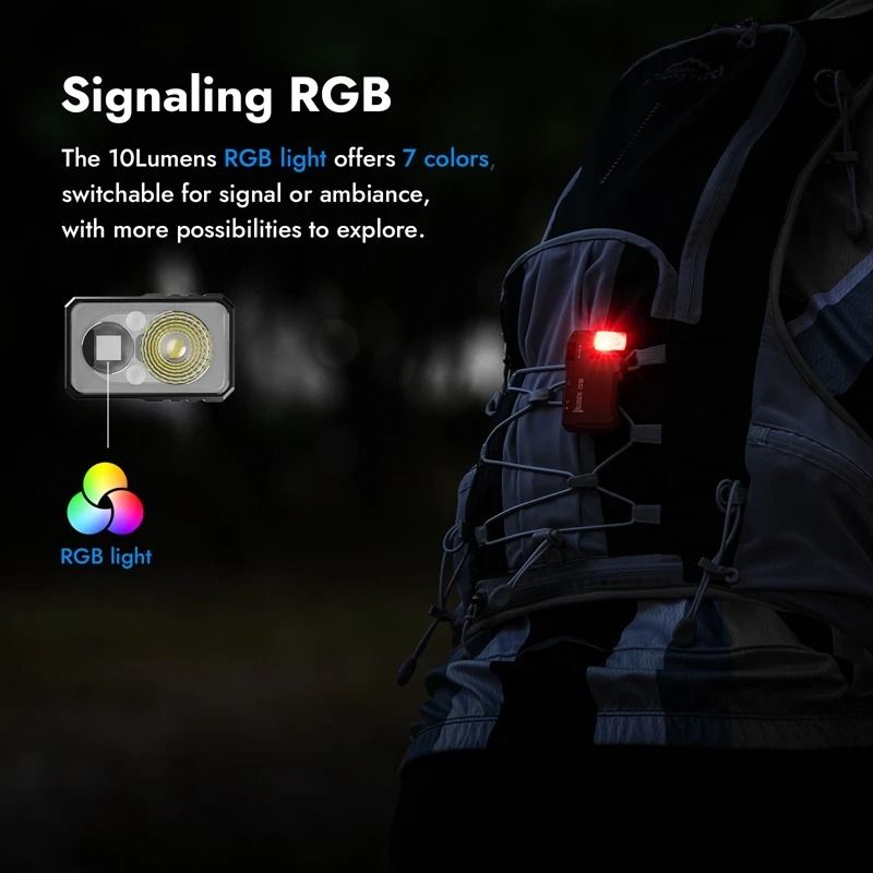 Wuben G5 EDC Flashlight Portable 400 Lumens Pocket Light With Rotating Head And Magnetic Base 2