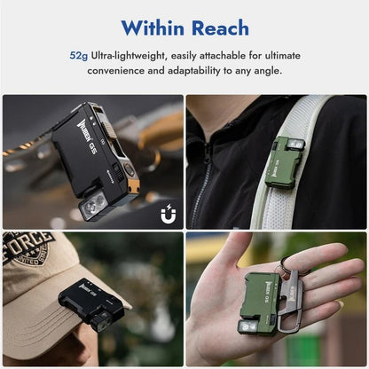 Wuben G5 EDC Flashlight Portable 400 Lumens Pocket Light With Rotating Head And Magnetic Base 3