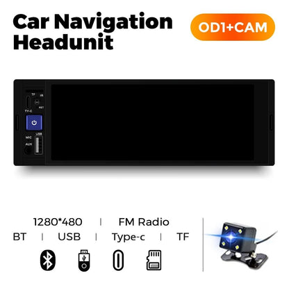MEKEDE 686 Inch 1Din Carplay Android Auto MP5 Car Radio 11