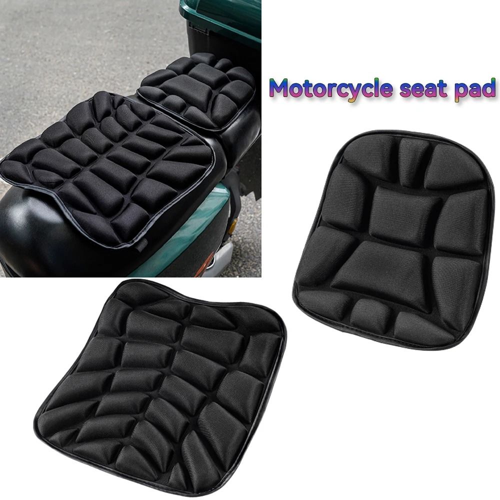 Motorcycle 3D Comfort Gel Seat Pad Universal Shock Absorbing Cushion