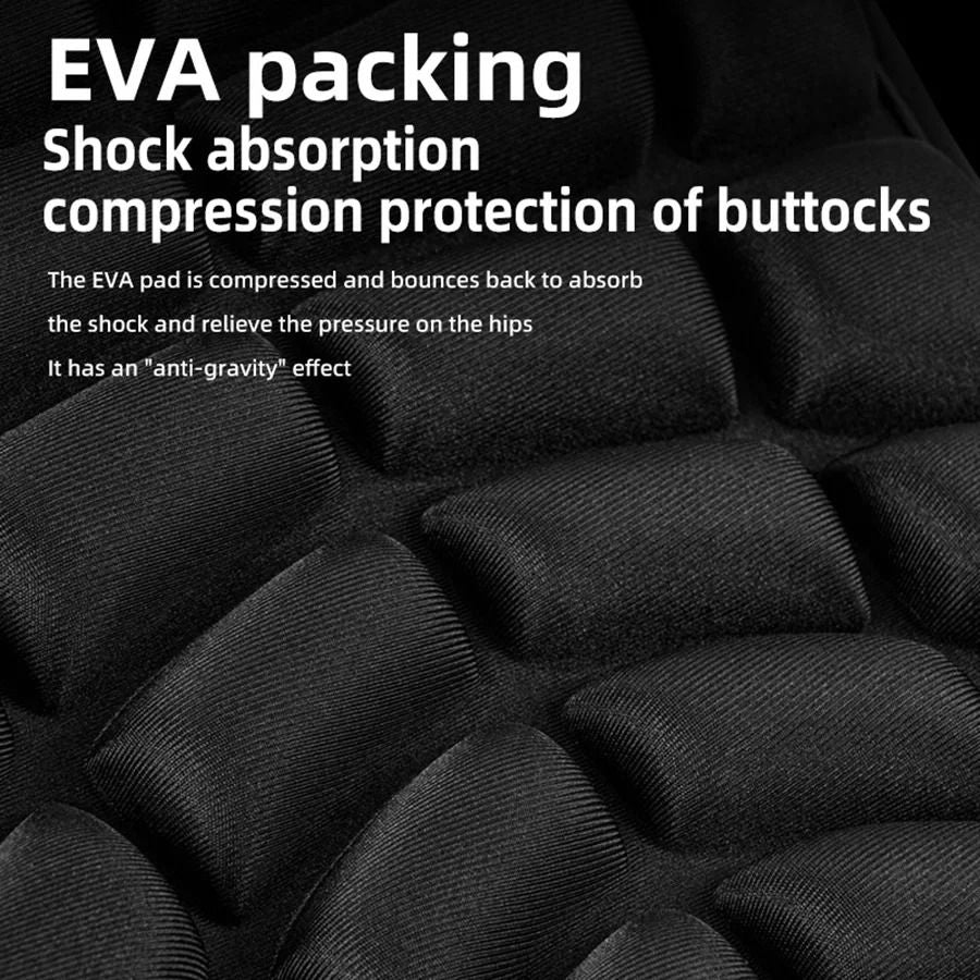 Motorcycle 3D Comfort Gel Seat Pad Universal Shock Absorbing Cushion 4