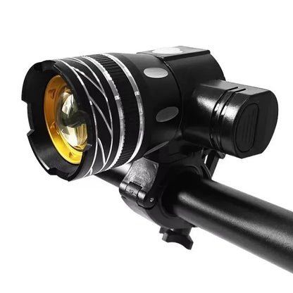 Z30 1500LM T6 LED Bike Light USB Rechargeable Waterproof Zoomable Cycling Lamp 6