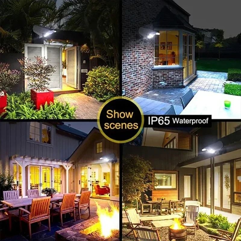 Solar Dummy Camera 77LED Motion Sensor Outdoor Security Light 5