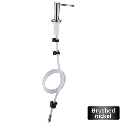 Stainless Steel Kitchen Sink Soap Dispenser Extension Tube Kit 8