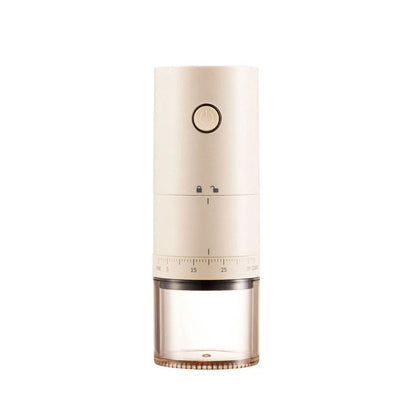 Electric Portable Coffee Grinder With Steel Core Rechargeable  Automatic 7
