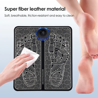 Electric EMS Foldable Foot Massager Pad With 8 Modes  19 Intensity Levels 5