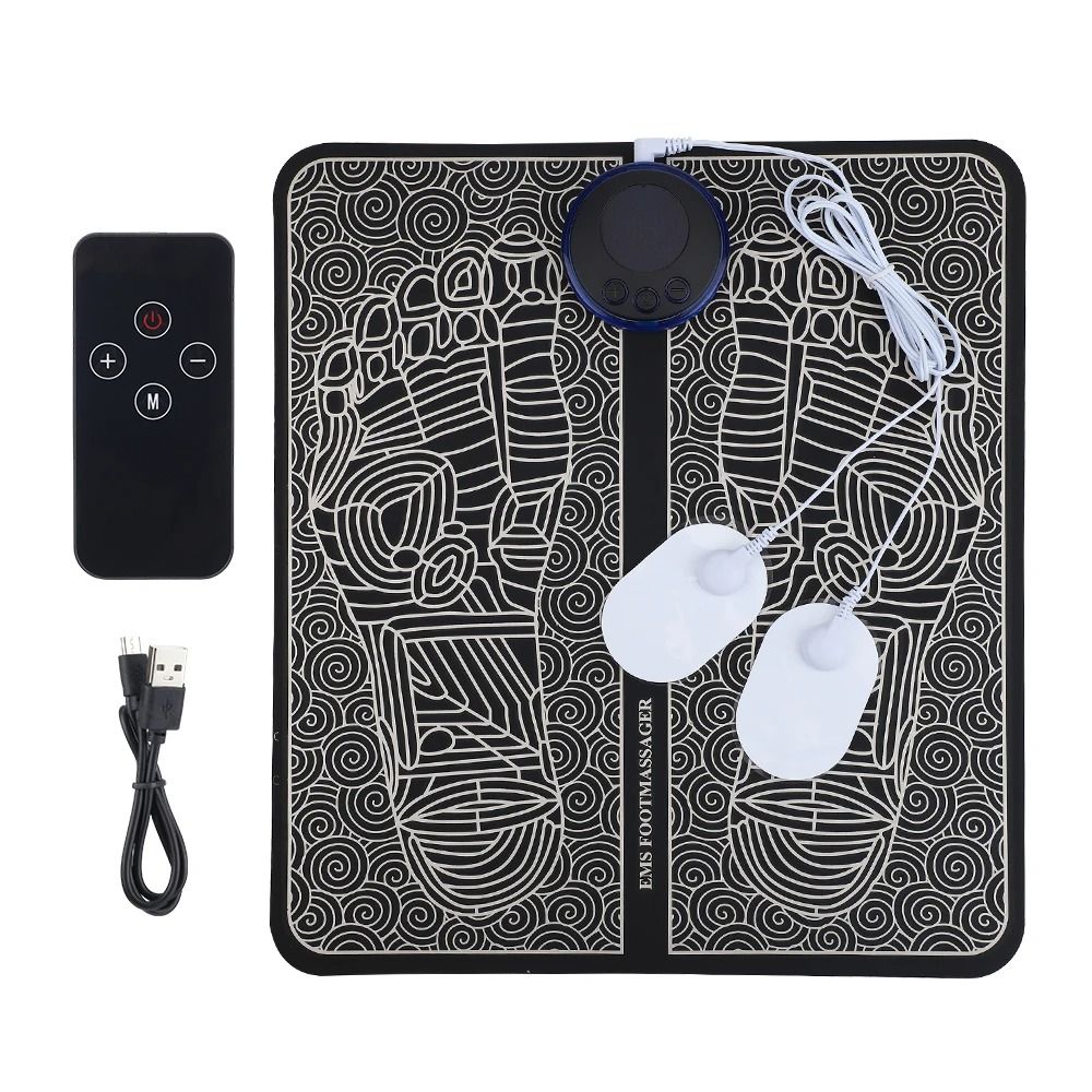Electric EMS Foldable Foot Massager Pad With 8 Modes  19 Intensity Levels 6