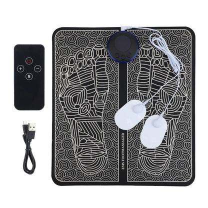 Electric EMS Foldable Foot Massager Pad With 8 Modes  19 Intensity Levels 6