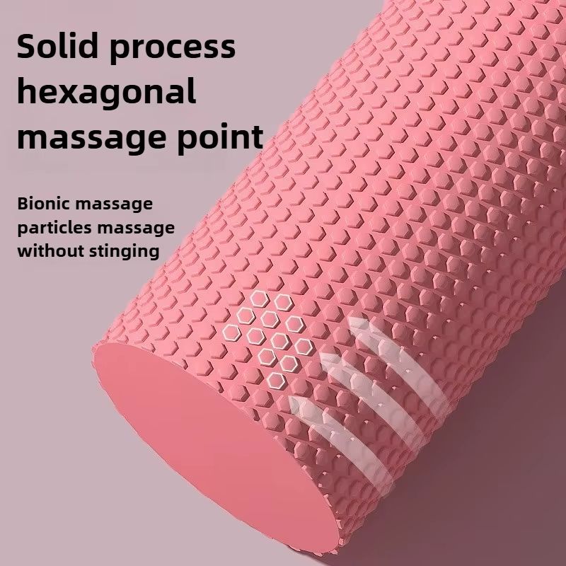 EVA HexGlow Foam Roller  Compact Muscle Relief For Yoga  Pilates 2