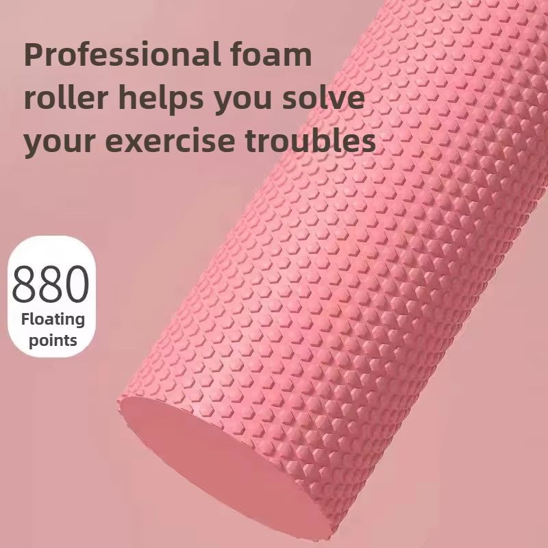 EVA HexGlow Foam Roller  Compact Muscle Relief For Yoga  Pilates 4