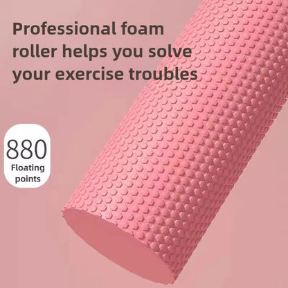 EVA HexGlow Foam Roller  Compact Muscle Relief For Yoga  Pilates 4