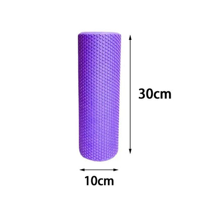 EVA HexGlow Foam Roller  Compact Muscle Relief For Yoga  Pilates 8
