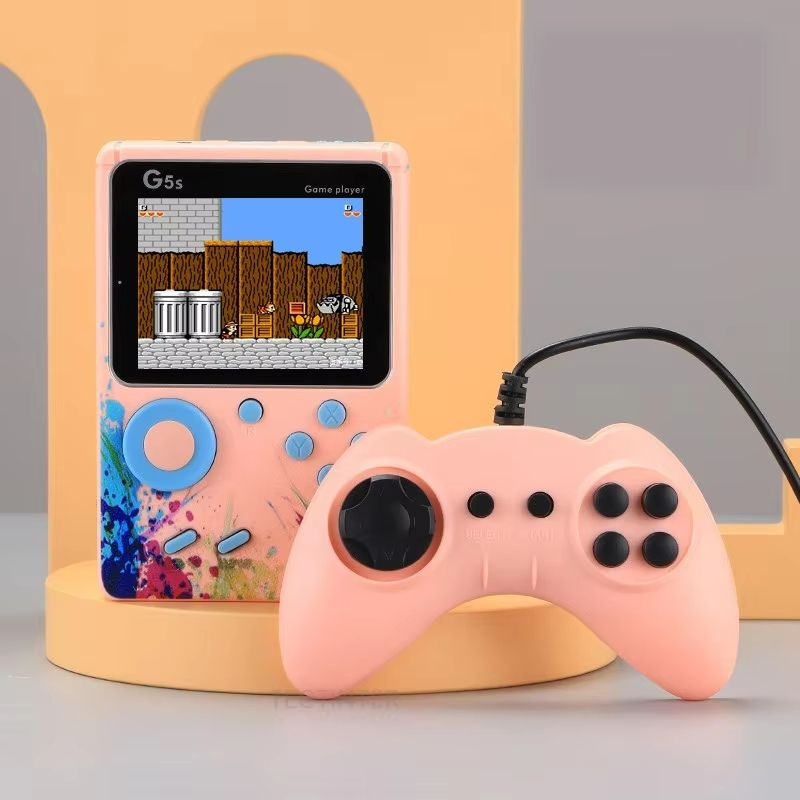 G5S Retro Handheld Game Console  500 Game Portable Mini TV Player 9