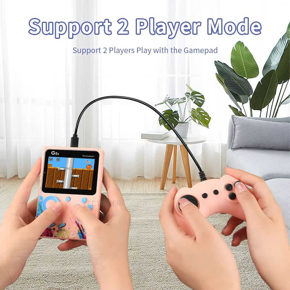 G5S Retro Handheld Game Console  500 Game Portable Mini TV Player 3