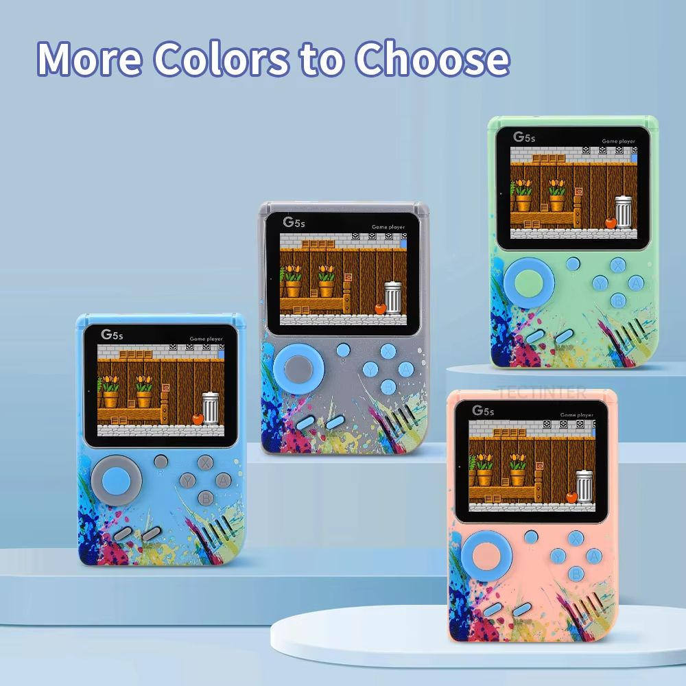 G5S Retro Handheld Game Console  500 Game Portable Mini TV Player 5