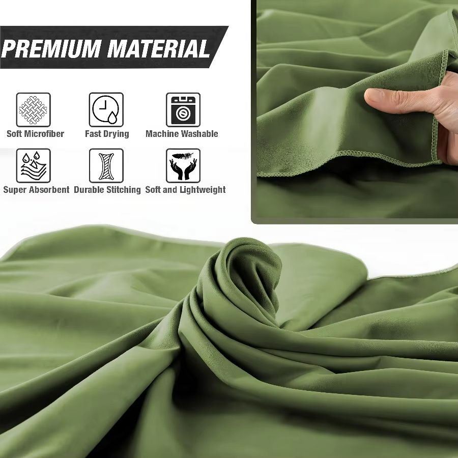 CoastalEase Oversized Microfiber Quick Dry Beach Towel 3