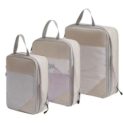 Compression Packing Cubes For Travel Expandable Lightweight Organizer Set 6