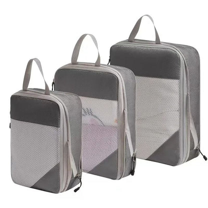 Compression Packing Cubes For Travel Expandable Lightweight Organizer Set 14