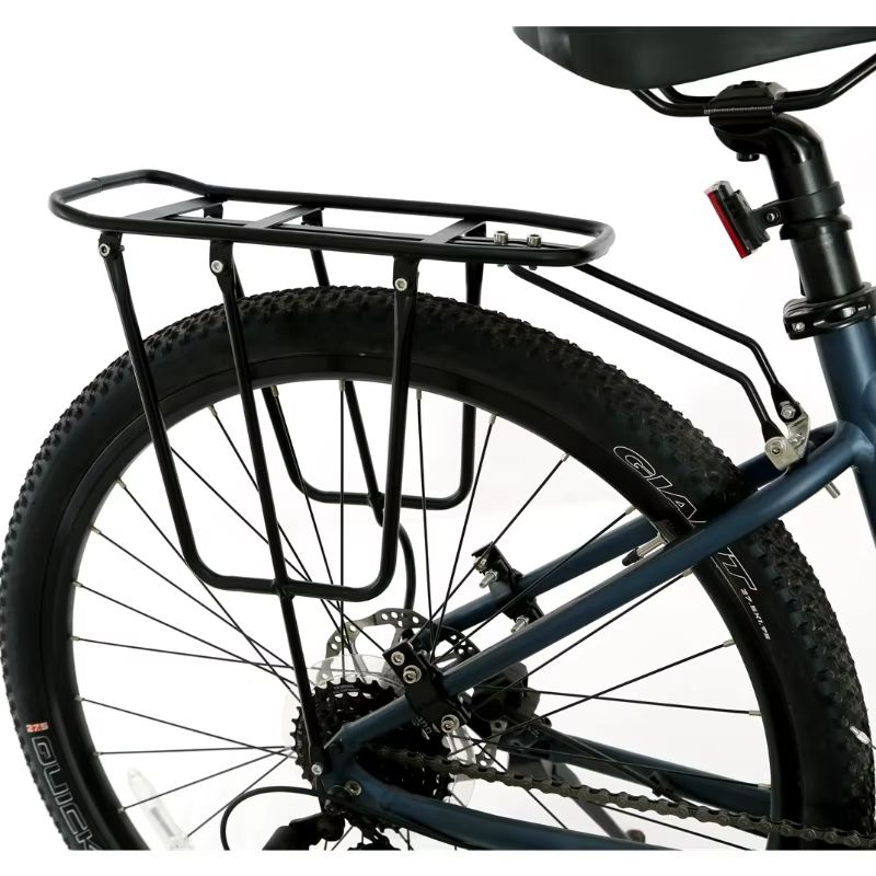 All Tough Bike Rear Rack  Disc Brake Compatible Mountain Bike Cargo Rack With Heavy Duty Shelf 5