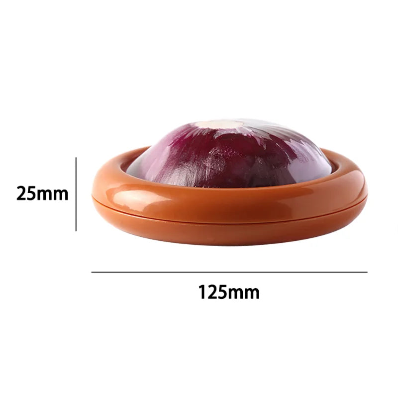 Avocado Food Storage Box, Fruit Vegetable Fresh-keeping Cover, Seal Cover Kitchen Accessories for Fridge & Meal Prep