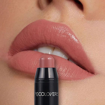 Long Lasting Lipstick Pen Makeup Waterproof Matte Lipstick Non Stick Cup Tint Cosmetic Nude Pencil 2