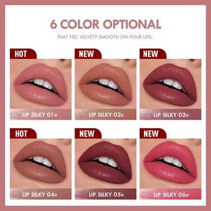 Long Lasting Lipstick Pen Makeup Waterproof Matte Lipstick Non Stick Cup Tint Cosmetic Nude Pencil 3