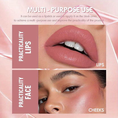 Long Lasting Lipstick Pen Makeup Waterproof Matte Lipstick Non Stick Cup Tint Cosmetic Nude Pencil 4