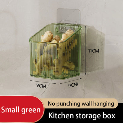 Versatile Storage Rack for Kitchen, Onion, Ginger, and Garlic Storage Basket Bathroom Hanging Basket, Plastic Storage