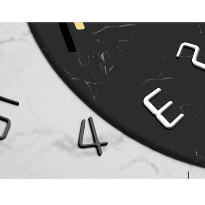 Silent Large Wall Clock Oversized for Living Room, Modern Decorative Big Office Clock for Home Wall Decoration