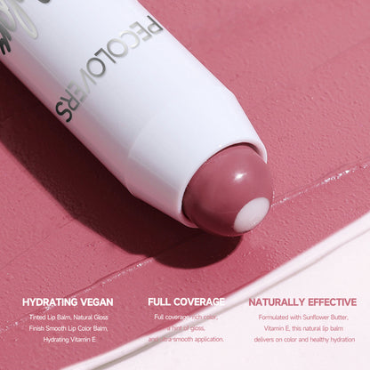Moisturizing Gloss, Waterproof Color Rendering Lip Gloss, Long lasting Lipstick Pen, Rotating Lipstick Pen for Hydration