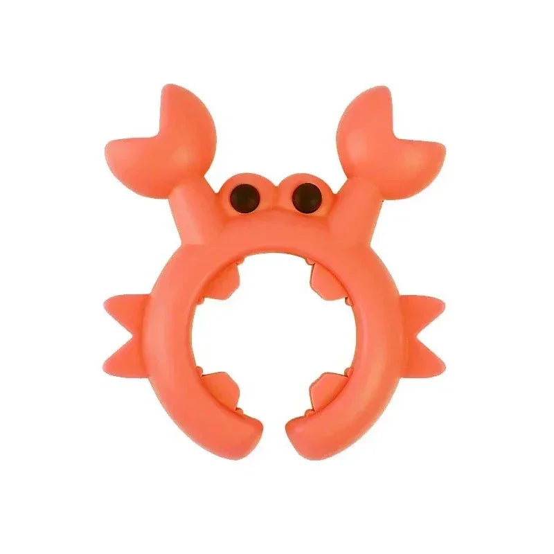 41PCS Silicone Spatula Rack Small Crab AntiScalding Pot Clip Universal Spoon Holder Clip Overflow S 10