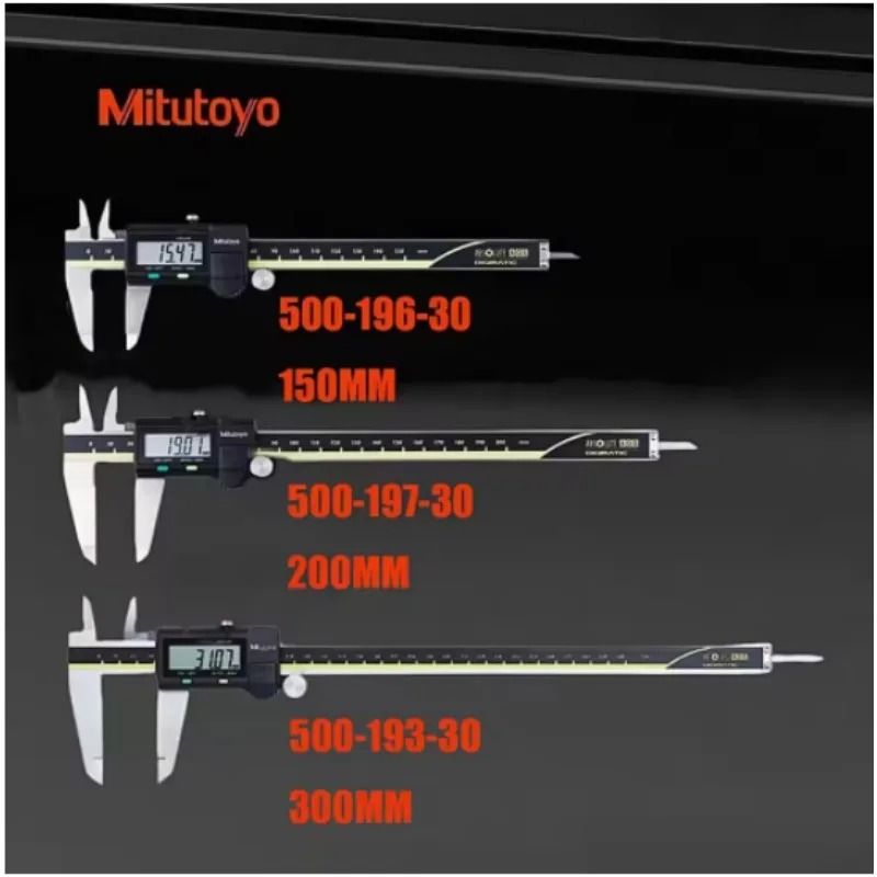 High Precision Digital Vernier Caliper With LCD Display Stainless Steel 150mm To 300mm 3