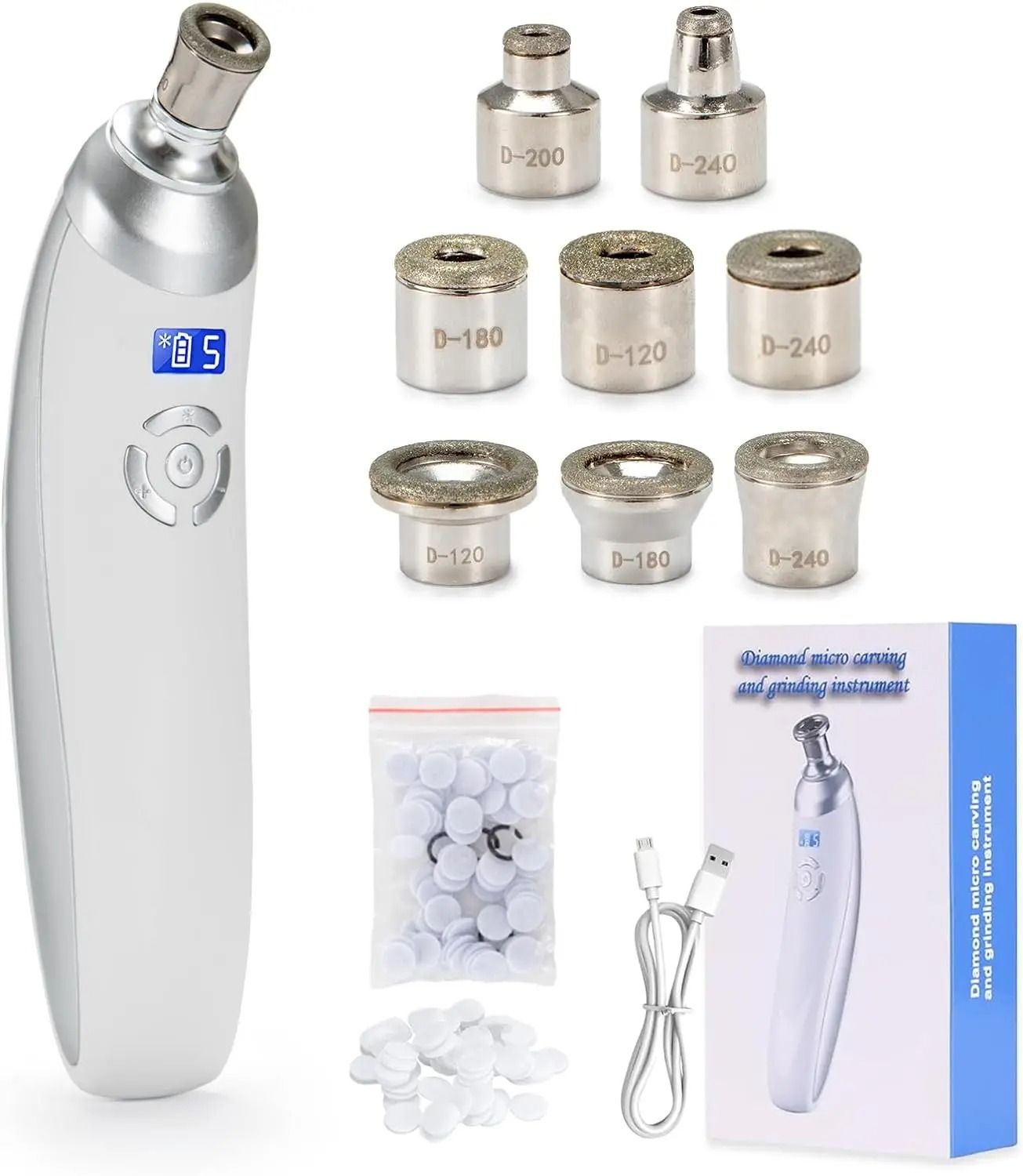 Diamond Microdermabrasion Machine For Blackhead Removal And Facial Deep Cleansing 9