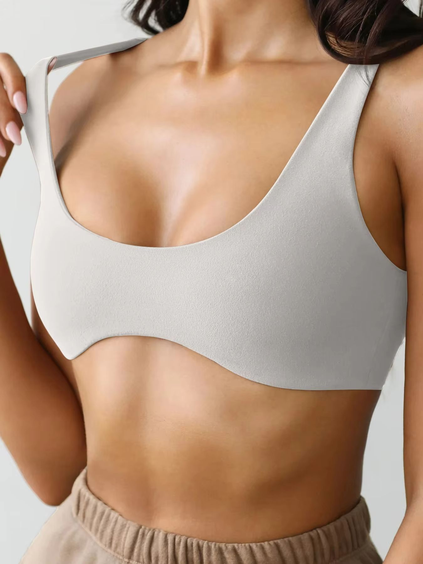 SculptSkin DoubleSided Brushed UNeck Yoga Suit 9