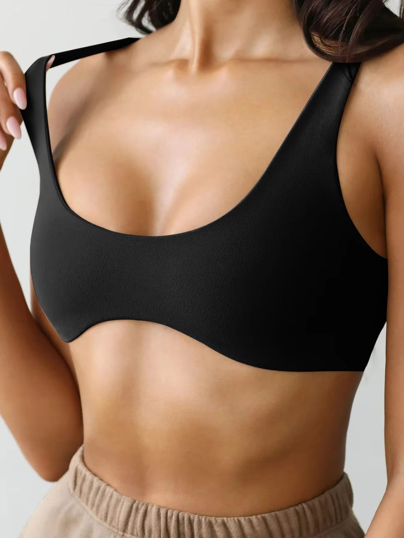 SculptSkin DoubleSided Brushed UNeck Yoga Suit 7