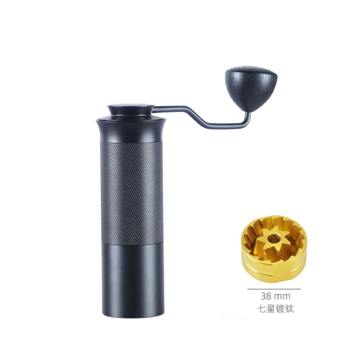 Manual Coffee Grinder With Adjustable Burrs For Precision Grinding 9