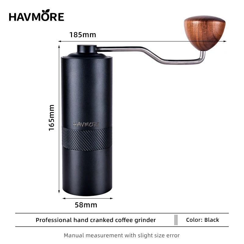 Manual Coffee Grinder With Adjustable Burrs For Precision Grinding 10