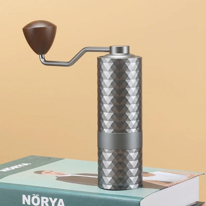 Manual Coffee Grinder With Adjustable Burrs For Precision Grinding 2