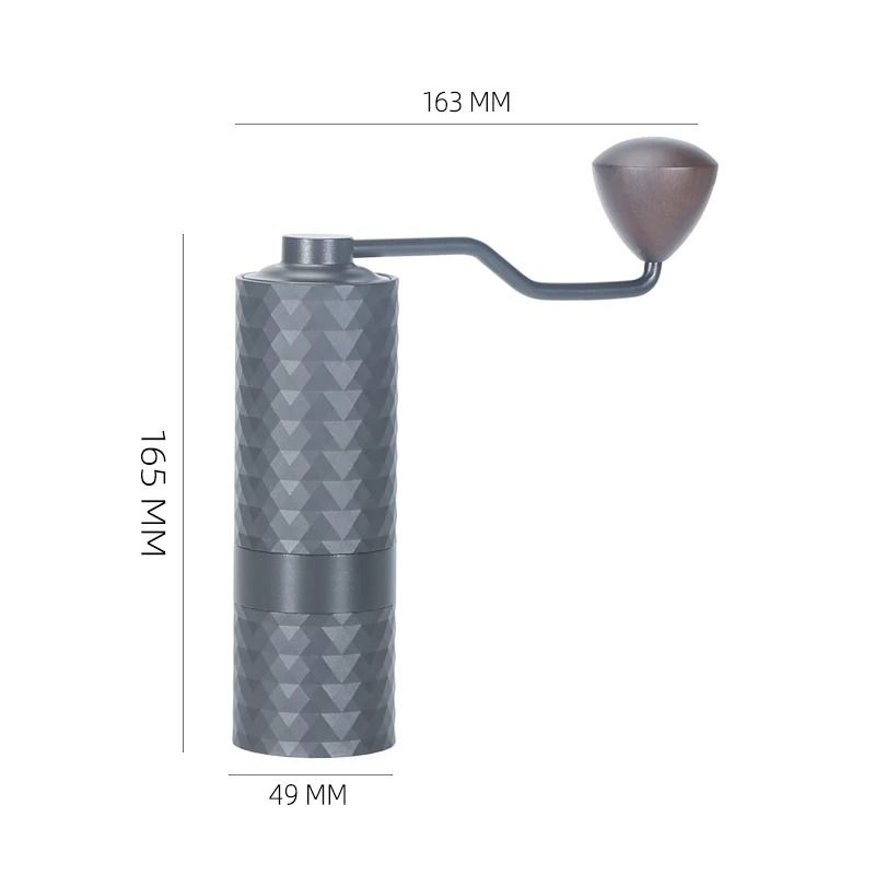 Manual Coffee Grinder With Adjustable Burrs For Precision Grinding 3