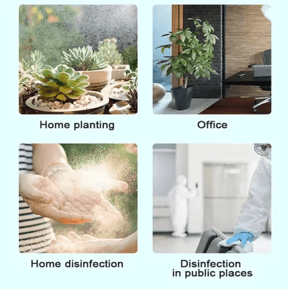 Electric 2L Automatic Watering Sprayer USB Rechargeable Plant Mister 4