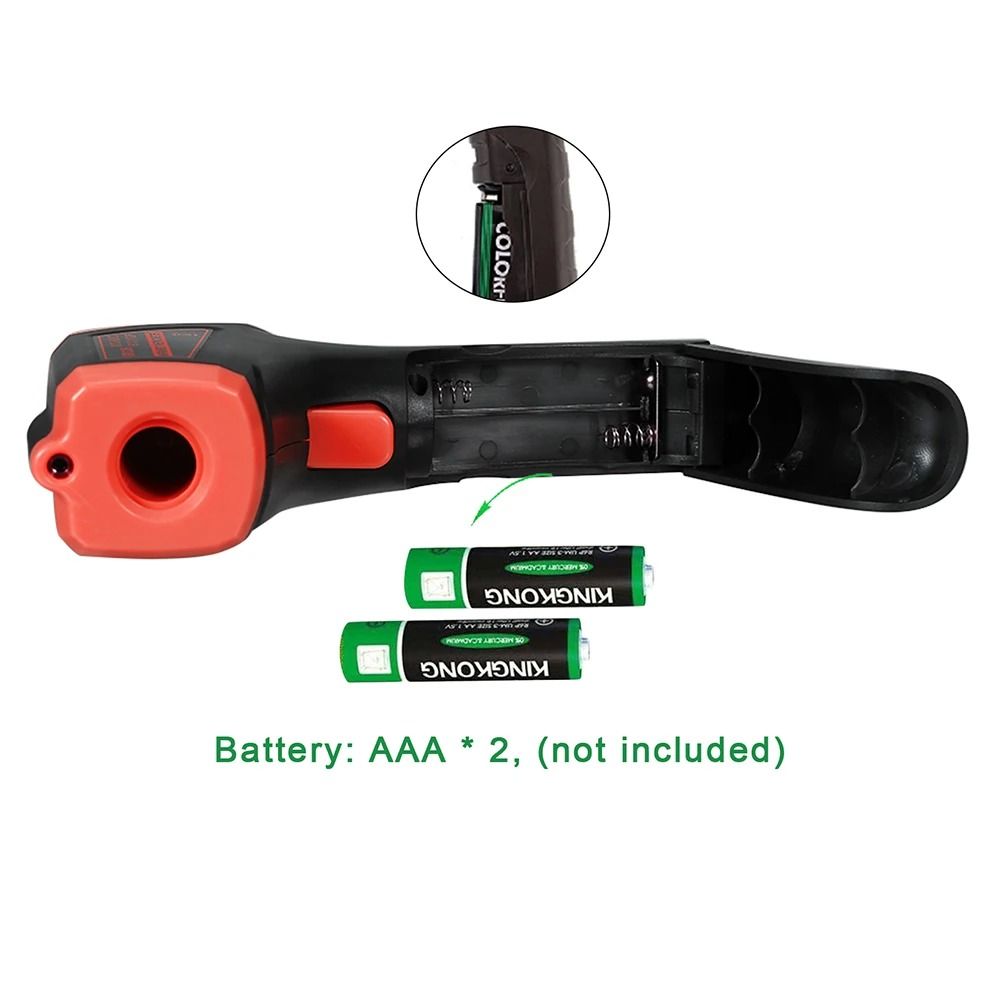 Digital Infrared Thermometer Contactless Laser Temperature Tester 2