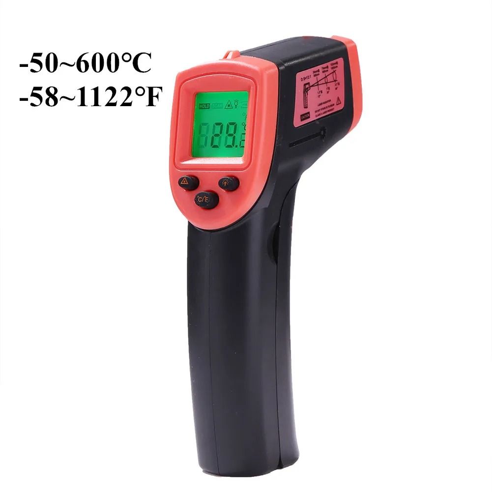 Digital Infrared Thermometer Contactless Laser Temperature Tester 12