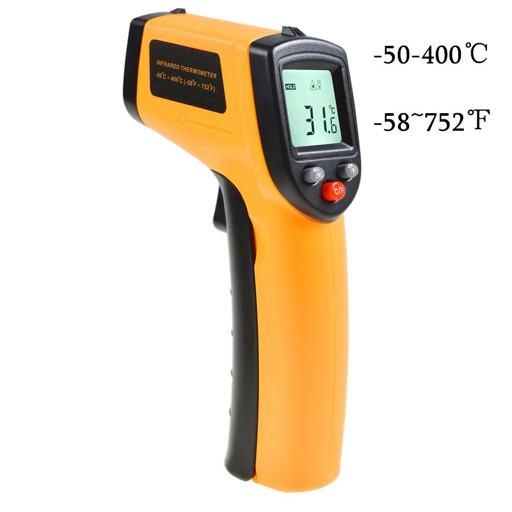 Digital Infrared Thermometer Contactless Laser Temperature Tester 13