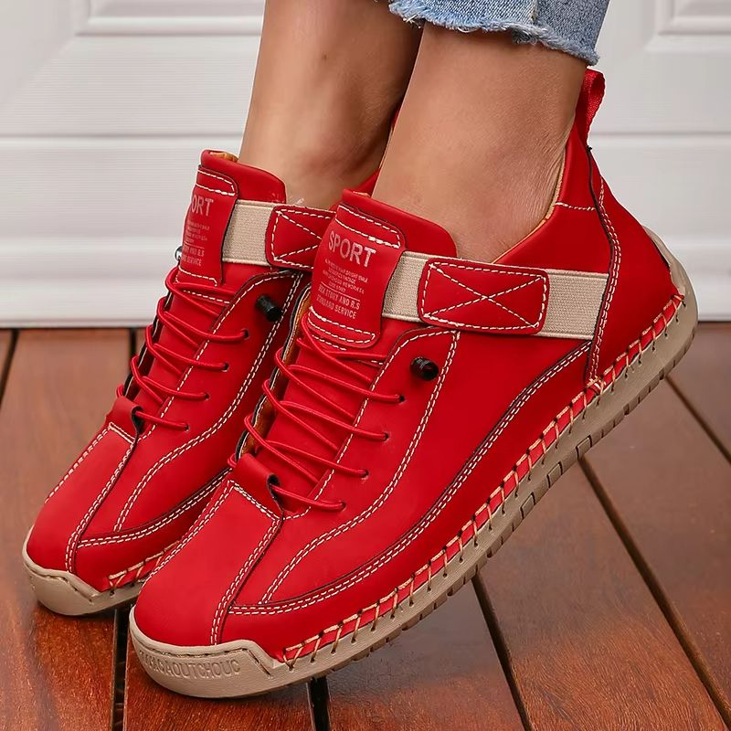 Retro British Style Womens Summer Workwear Boots  NonSlip MidTop Fashion Loafers 11