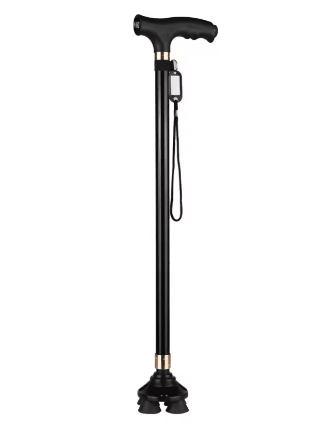 Adjustable Retractable Aluminum Walking Cane With LED Light 6