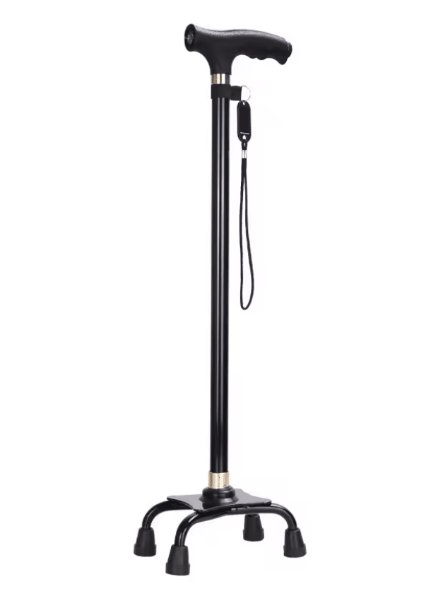 Adjustable Retractable Aluminum Walking Cane With LED Light 8