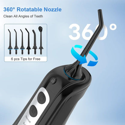 Portable Dental Water Flosser With Whitening Jet And 300ML Tank 6