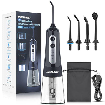 Portable Dental Water Flosser With Whitening Jet And 300ML Tank 8